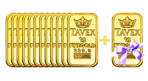 12 златни кюлчета + eдно подарък