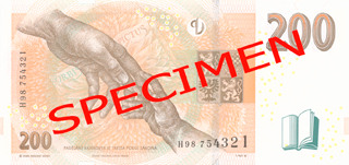 200 CZK – Czech Republic currency reverse