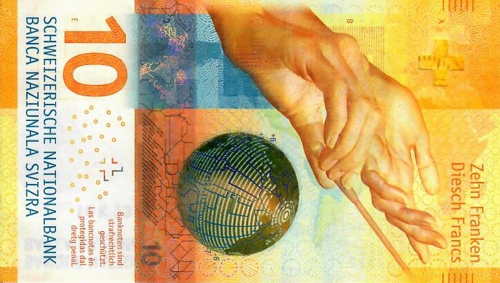 10 CHF front